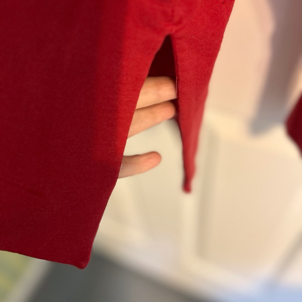 Athleta Coaster Luxe Recover Sweatshirt in Clover Berry Red - Picture 6 of 12